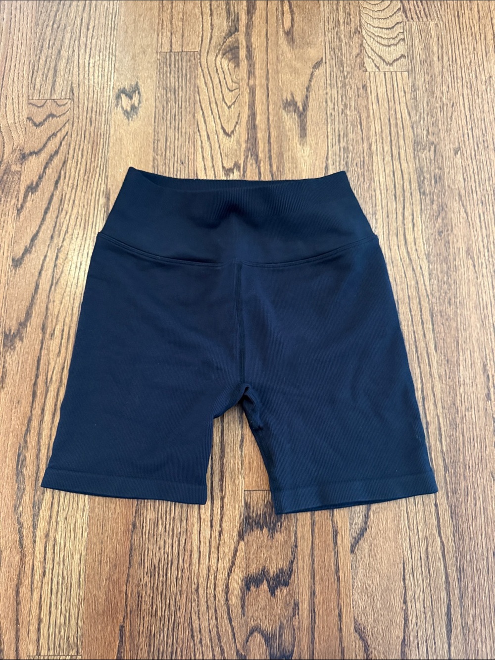 Spiritual Gangster Black High-Rise Bike Shorts